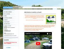 Tablet Screenshot of campinglaplage-gard.com